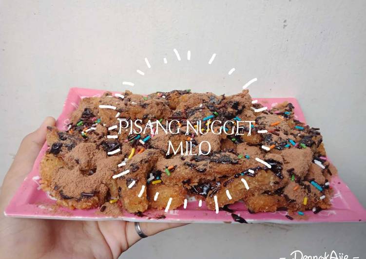 Pisang Nugget Milo