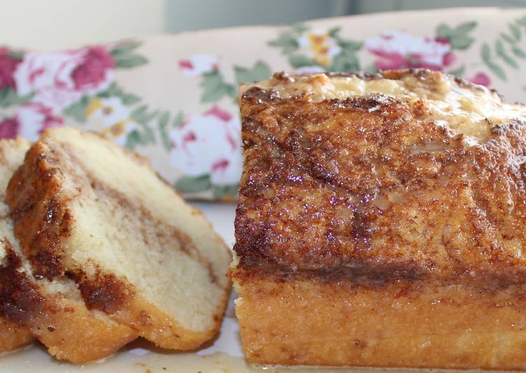 Recipe of Homemade Easy Cinnamon Swirl Bread Loaf