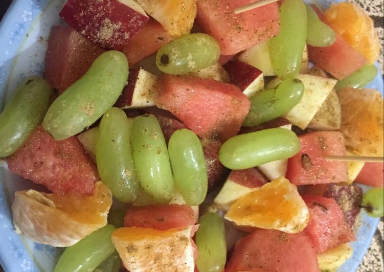 Steps to Prepare Quick Mix Fruit chat
