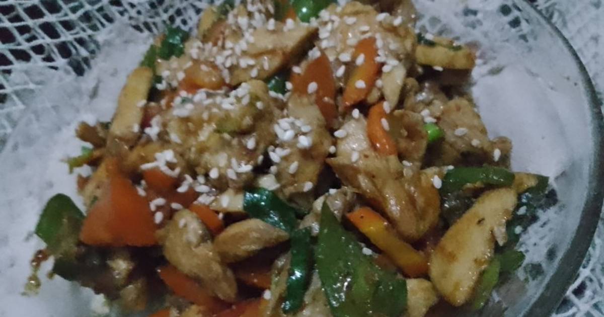 Resep Oseng Ayam Pedas Oleh Aam Siti Amanah Cookpad