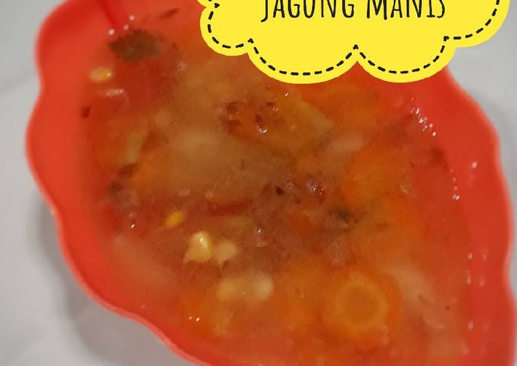 20. Sup bening jagung manis