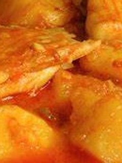 Una foto de Estofado de patatas con raya de mamá Luisa