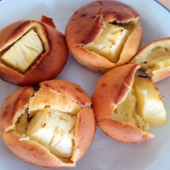 A picture of Pineapple upside down cupcakes.