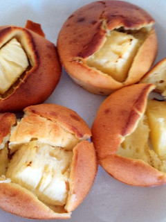 A picture of Pineapple upside down cupcakes.