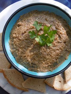 A picture of Aubergine dip (Melitzanosalata).