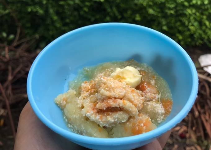 Mpasi 6 Bulan (Bubur kentang ayam tofu)