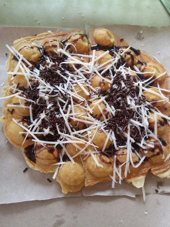 Cara Simple Menyiapkan Resep  Waffle egg sederhana yang Sempurna, Bisa Manjain Lidah