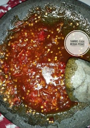 Foto resep Sambel Gula Merah Pedas