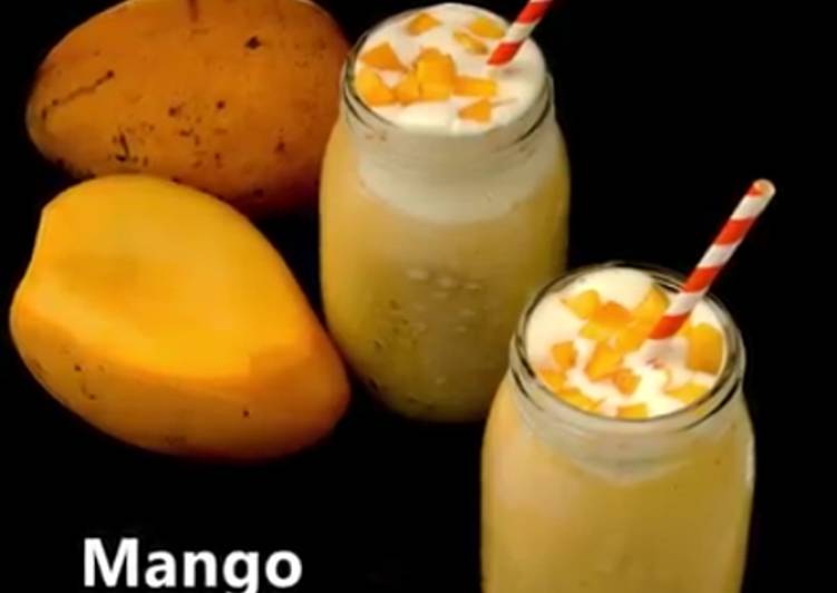 How to Make Favorite Mango milk shake