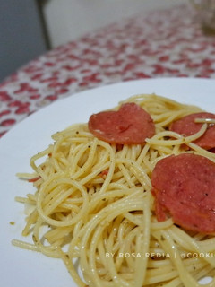 Foto resep Spaghetti Aglio e Olio Pepperoni