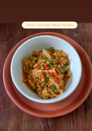Foto resep Tahu tepung asam manis