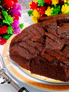 عکسی از دستور کیک شکلاتی عصرانه