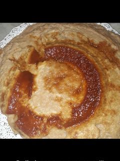 Una foto de Budín de pan con cacao