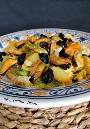 Foto principal de Ensalada de patata y mejillones