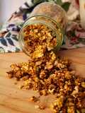 Granola otoñal de calabaza
