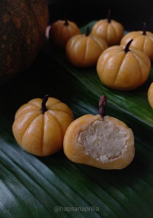 Foto resep Kue Ku (Kue Thok) Labu Kuning