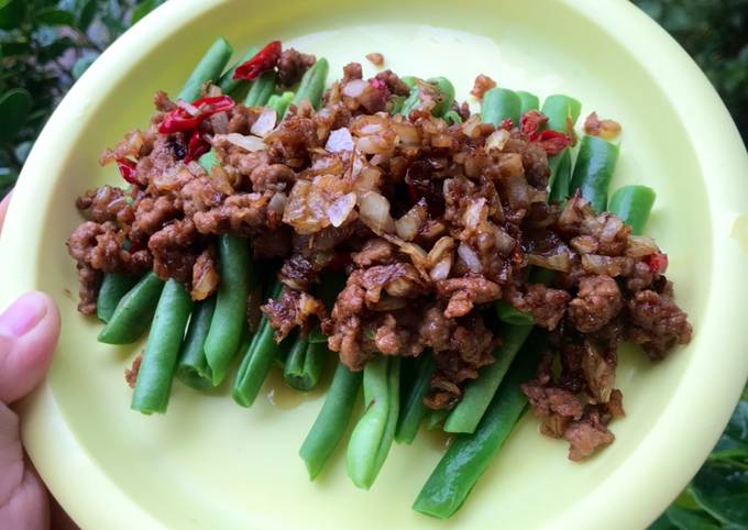 Resep Buncis Siram Daging Oleh Lita Elisa Cookpad