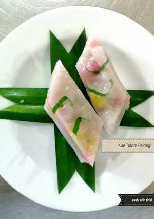 Foto resep Talam Pelangi #KamisManis #BikinRamadanBerkesan