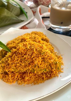Foto resep Lupis Ayam Serundeng