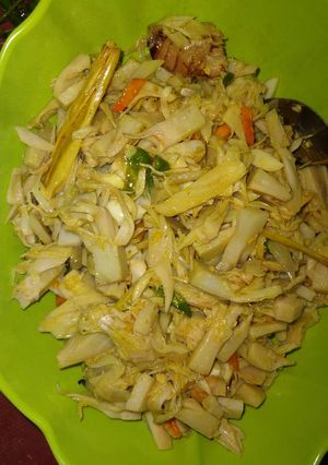 Foto resep Oseng Nangka Muda khas Nasi Brekat Hajatan