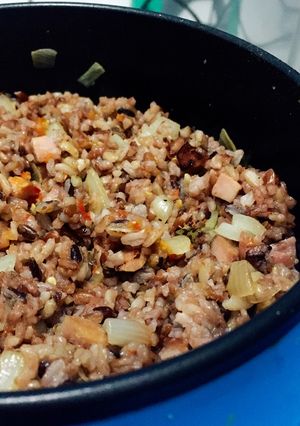 Foto resep Nasi goreng babi