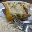 Calabacín al horno relleno