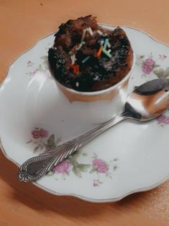 عکسی از دستور 《کیک فنجونی 》🧡🍊