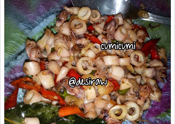 Resep Cumicumi tumis Resep Cumicumi tumis
