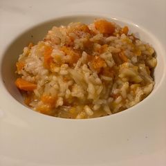 A picture of Butternut Squash Risotto.