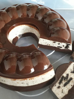 Foto resep Puding Coklat Oreo