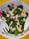 Ensalada de Espinaca y Pulpo 🥗🦑