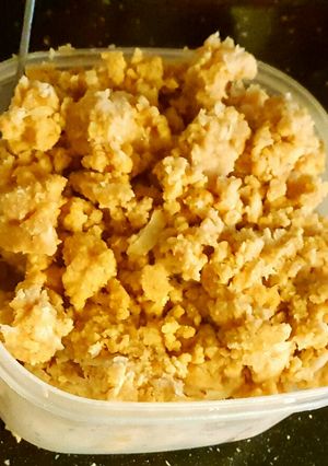 A picture of Homemade Khoya/Mawa☺.