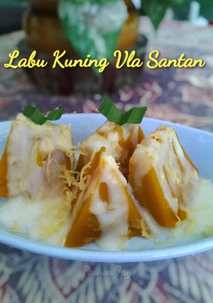 Foto resep Labu Kuning Vla Santan
