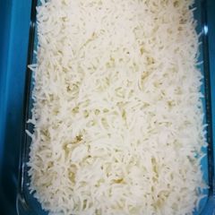 A picture of White rice.