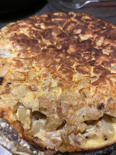 Una foto de Tortilla de papa fácil y rendidora