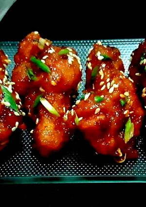 รูปของ ไก่ทอดเกาหลี/ไก่บอนซอน (สูตรนี้อร่อยจนออปป้าติดใจ😁)
