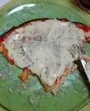 Pizza vegana SIN GLUTEN