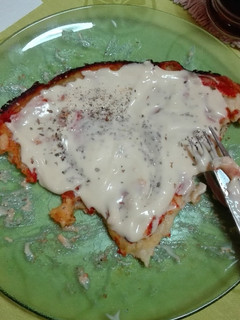 Una foto de Pizza vegana SIN GLUTEN