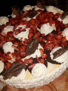 Una foto de Torta helada de oreo