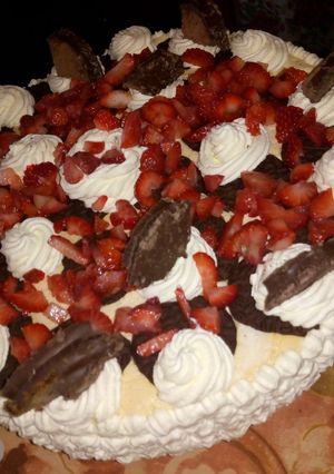 Una foto de Torta helada de oreo