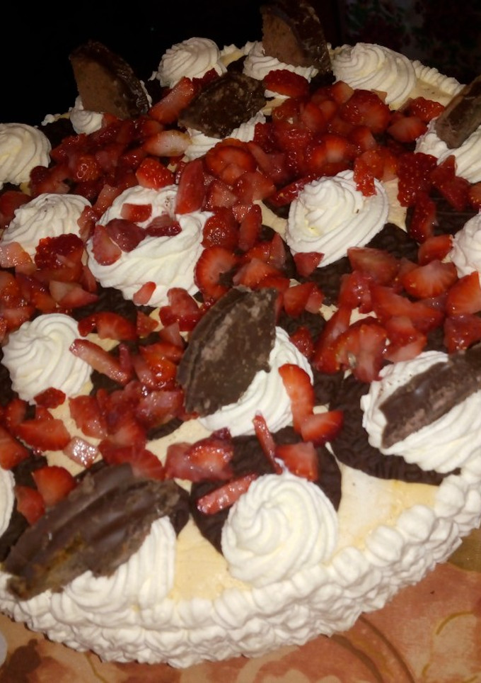 Una foto de Torta helada de oreo