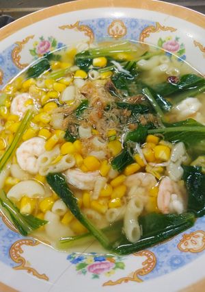 Foto resep Sup Makaroni Pelangi