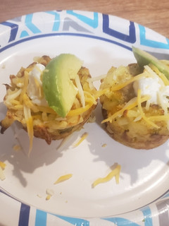 A picture of Breakfast muffins.