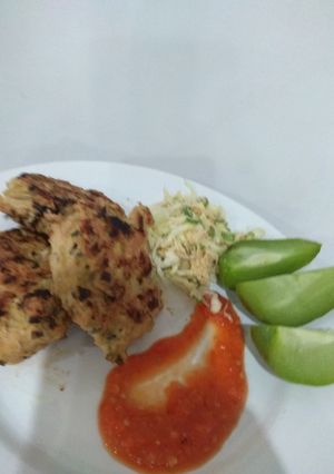 Foto resep Daging cincang grilled tanpa minyak (puasa detox day 1)