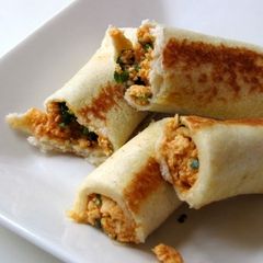 A picture of Paneer Egg Roll.