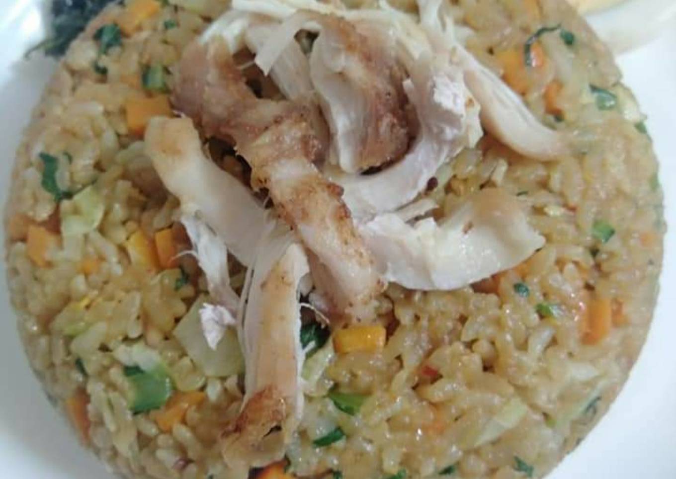 Nasi goreng ayam suir