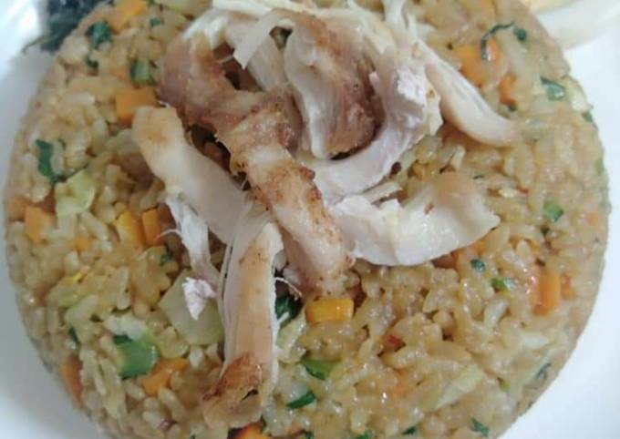 Easiest Way to Cook Perfect Nasi goreng ayam suir