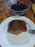 Escalopa Kaiser con ensalada beterraga con cebolla #delantalglobalcookpad #asadocarnicero