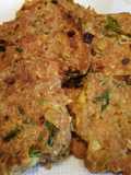 Croquetas de Atún con Cebolla China, Poro, Avena y Ajonjolí