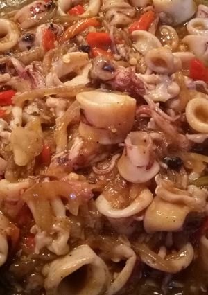 Foto resep Tumis Cumi Sederhana